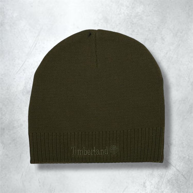 Timberland Knit Beanie - Olive Green