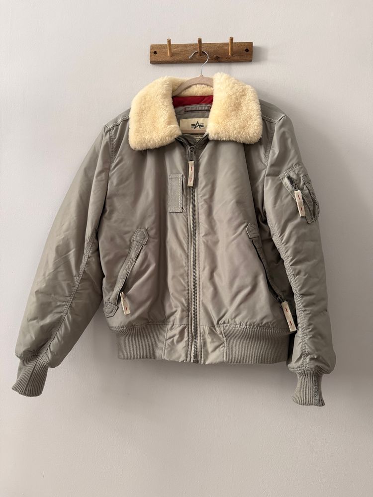 Alpha Industries Alpha Industries Bomber Jacket With Shearling Collar kurtka męska rozmiar L  product image