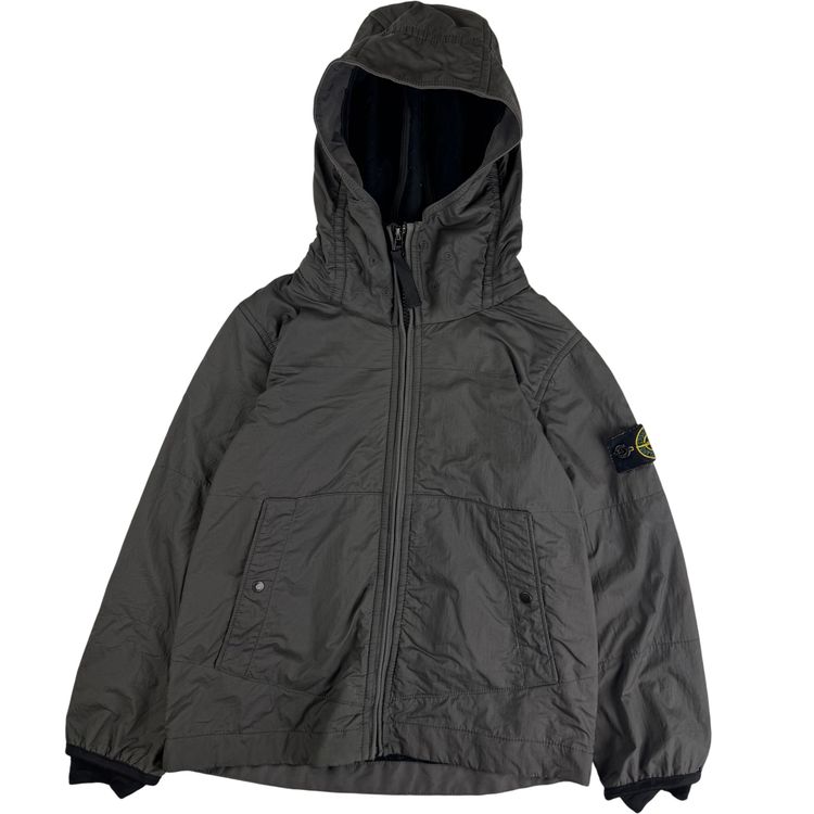 Stone Island Junior Hooded Jacket Grey image 1
