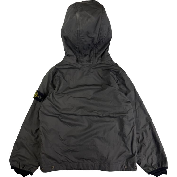 Stone Island Junior Hooded Jacket Grey image 3