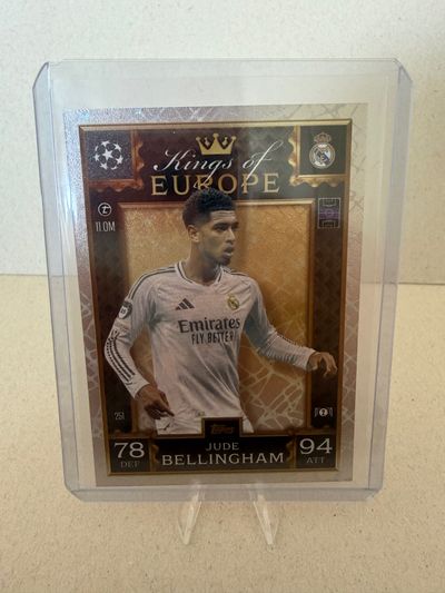 Topps Kings Of Europe Jude Bellingham Football Trading Card