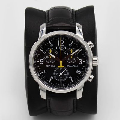 Men's Tissot PRC 200 Black Dial Pre-owned T17.1.526.52