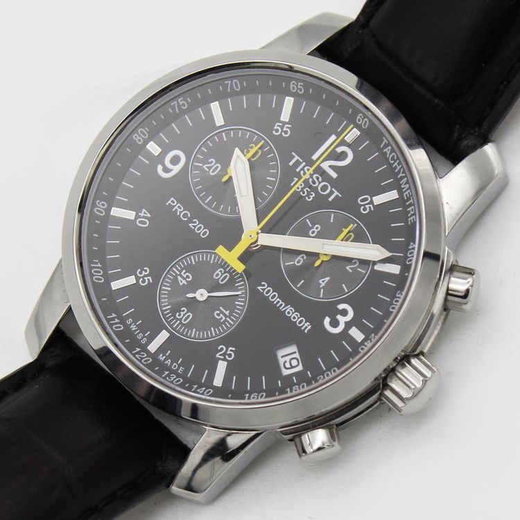 Immagine di Men's Tissot PRC 200 Black Dial Pre-owned T17.1.526.52 5