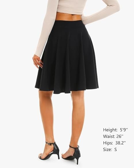 Immagine di Black Flared Skirt 3