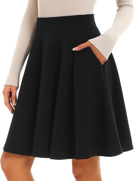 Immagine di Black Flared Skirt 4
