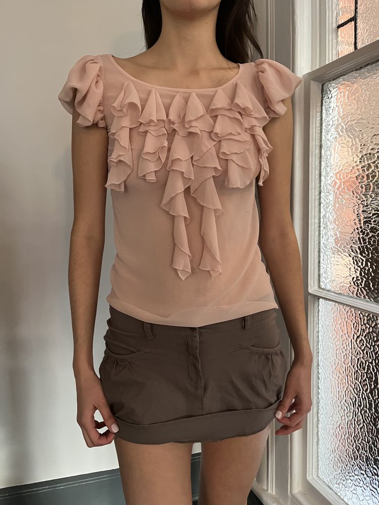 Other Pink Ruffled Blouse product image