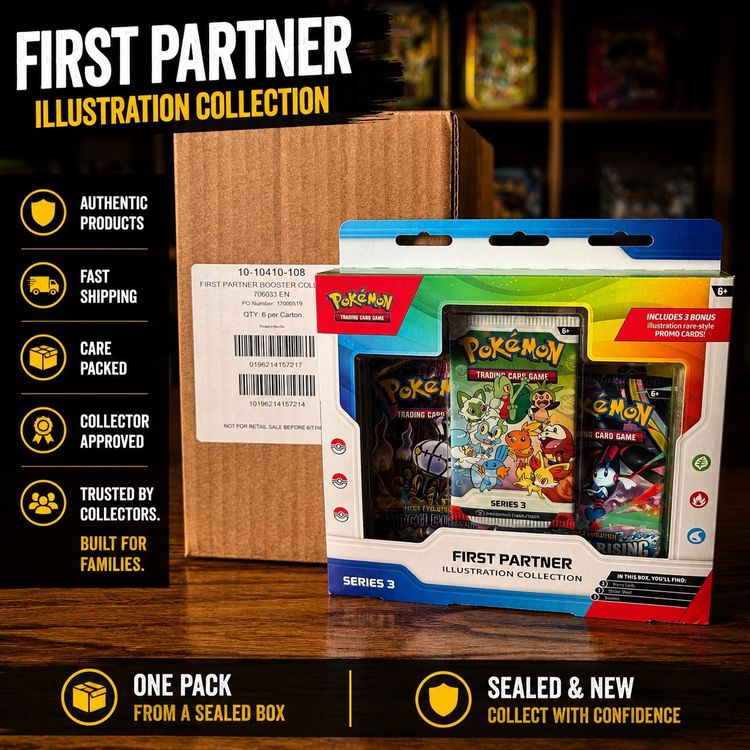 Pokémon Pokemon TCG First Partner Illustration Collection Series 3 product image