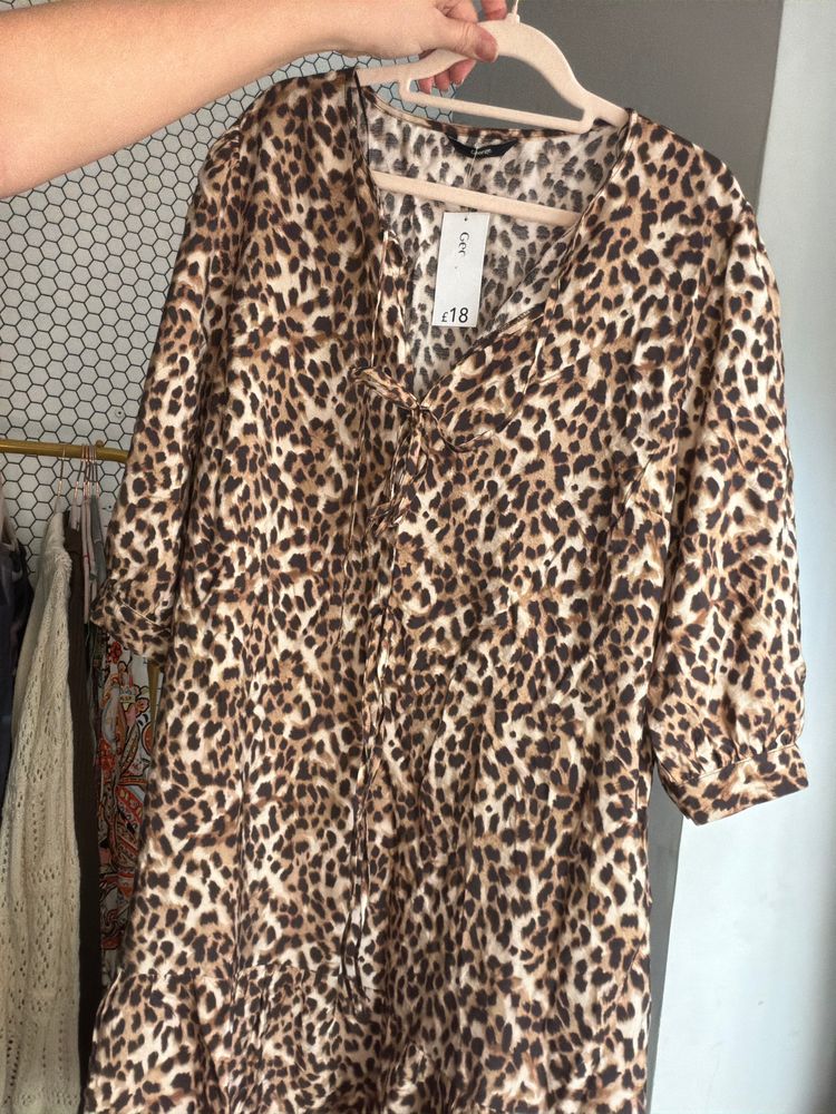 George Leopard Print Dress product image