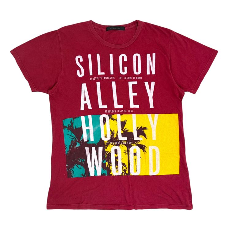 Marc Jacobs Silicon Valley T Shirt burgundy - M