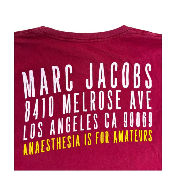 Marc Jacobs Silicon Valley T Shirt burgundy - M 5
