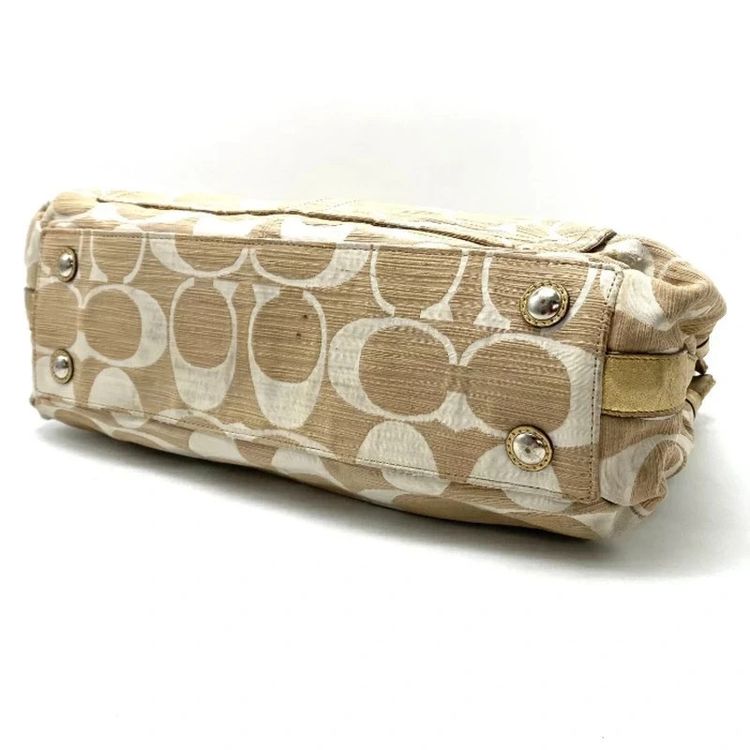 Coach Vintage Penelope Gold Signature Satchel Shoulder Bag image 4