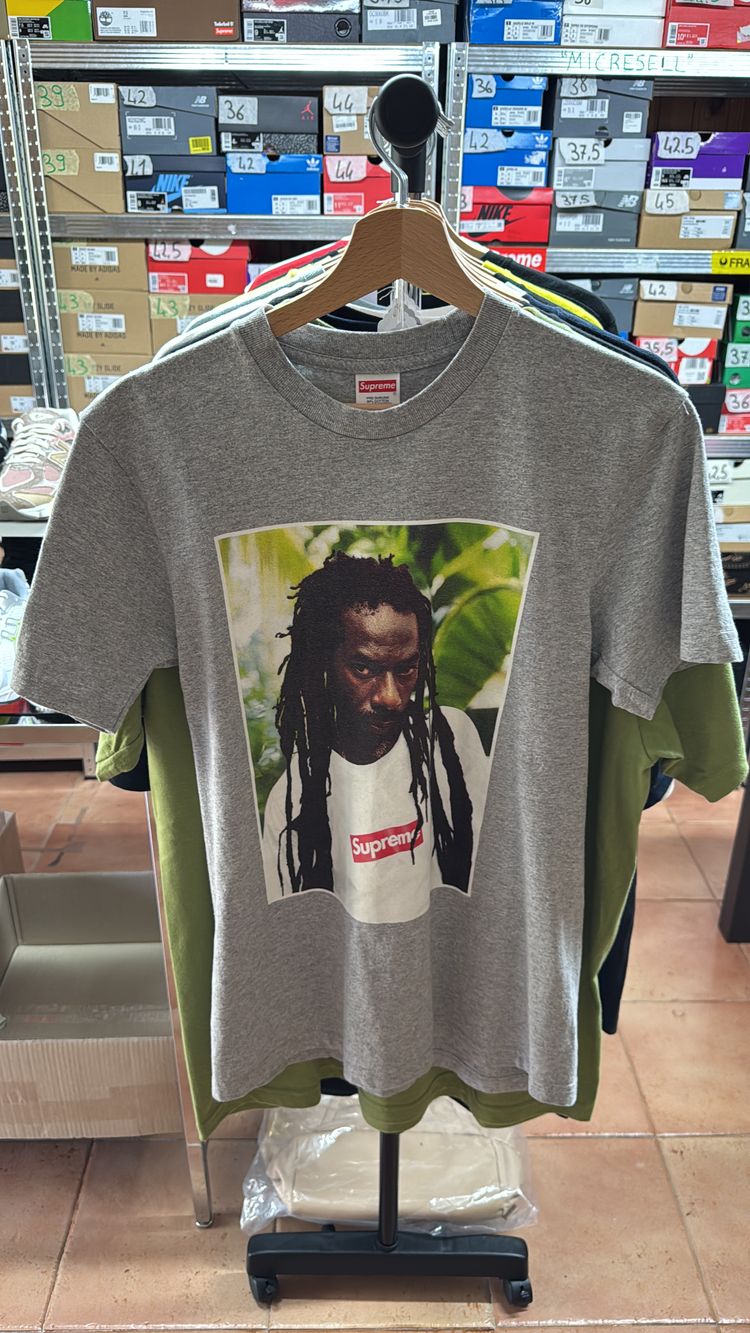 Supreme Bini Banton Tee Grey - SS19