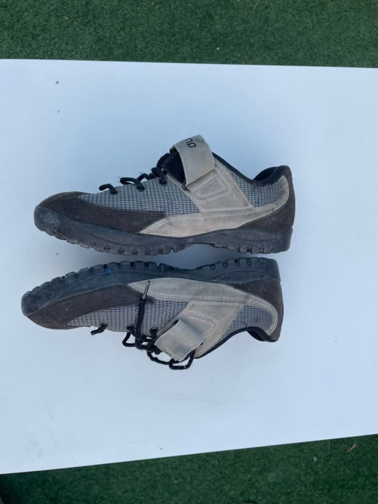 Shimano Grey & Black MTB Cycling Shoes EU 44 obraz 3