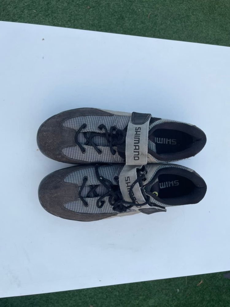 Shimano Grey & Black MTB Cycling Shoes EU 44 obraz 2