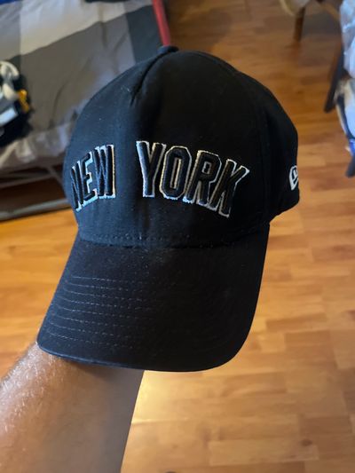 Black New York Baseball Cap