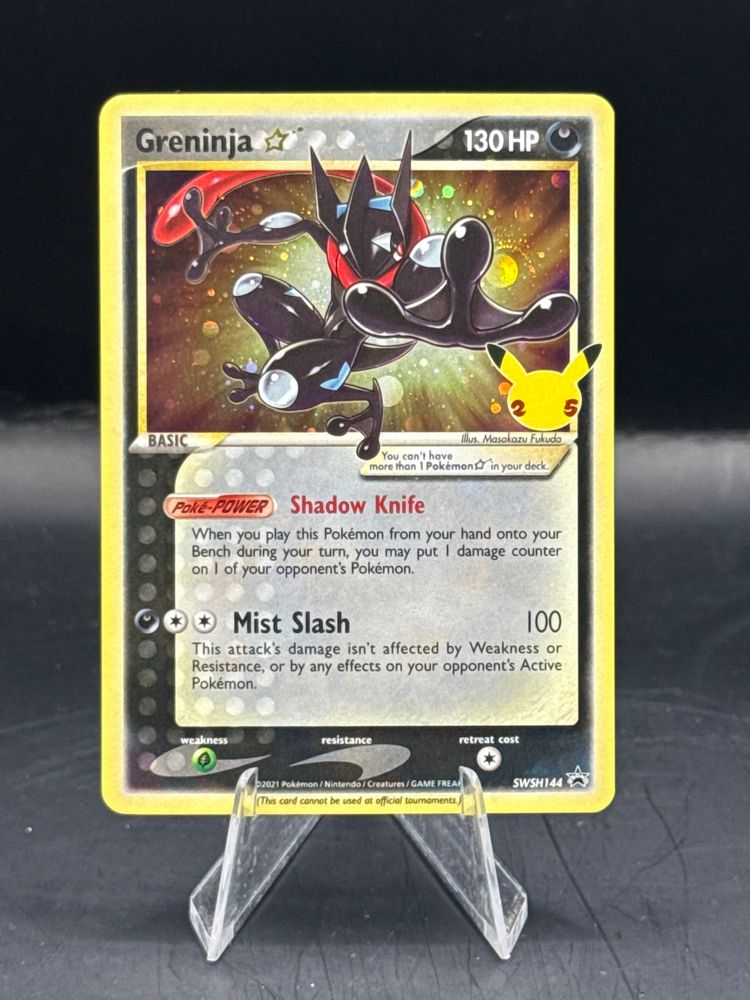 Pokemon 25th Anniversary Greninja swsh144 (N/M)