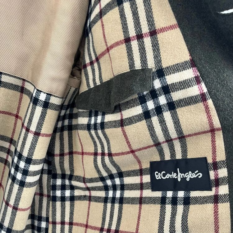 Burberry Wool Green Overcoat image 8