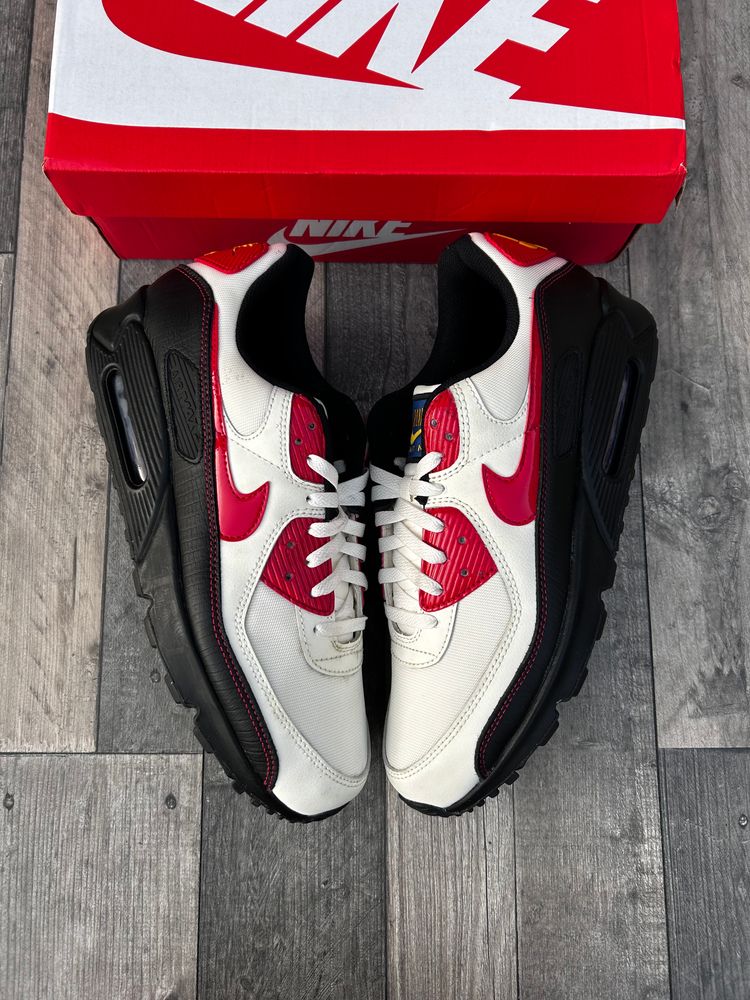 Nike Air Max 90 SE Trainers ‘Sail University Red’ - Size UK 12  image 7