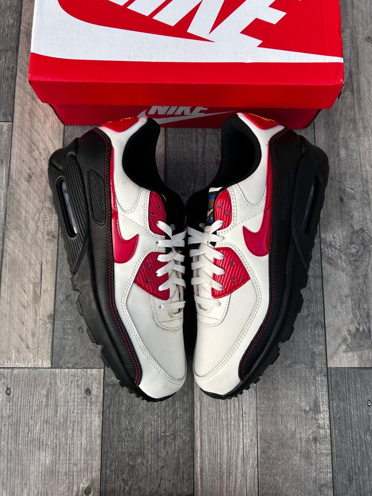 Nike Air Max 90 SE Trainers ‘Sail University Red’ - Size UK 12  image 6