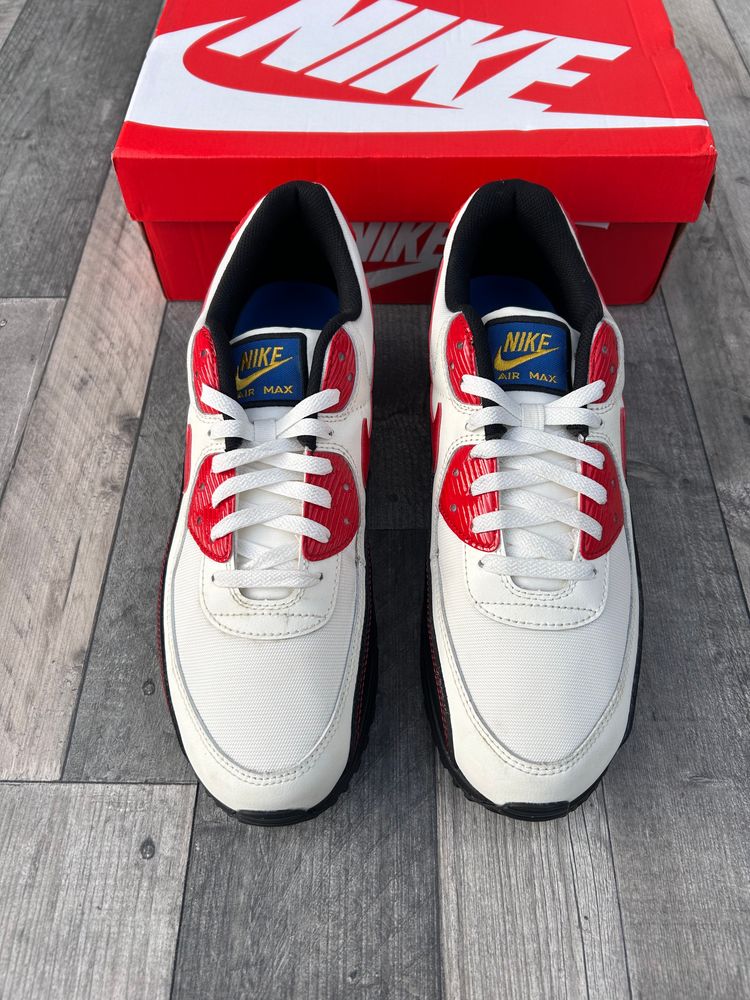 Nike Air Max 90 SE Trainers ‘Sail University Red’ - Size UK 12  image 5