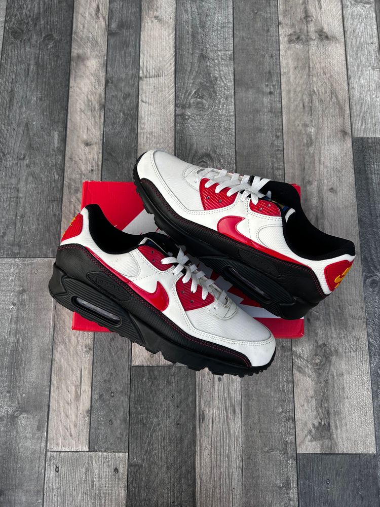 Nike Air Max 90 SE Trainers ‘Sail University Red’ - Size UK 12  image 4