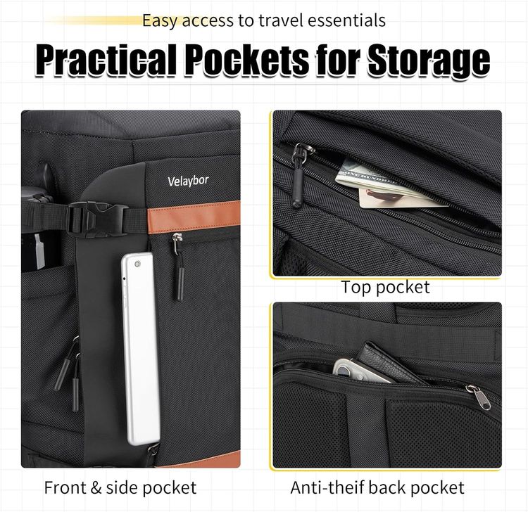 Velaybor Travel Backpack 3