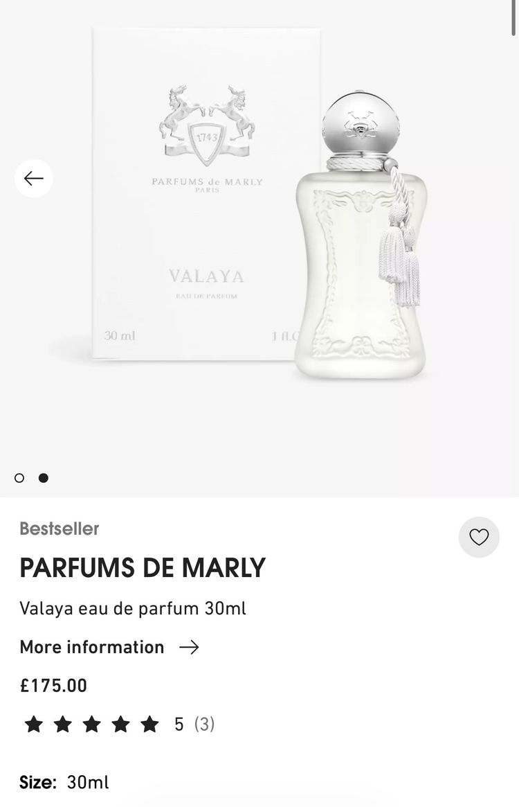 Parfums De Marly Valaya Eau De Parfum 30Ml