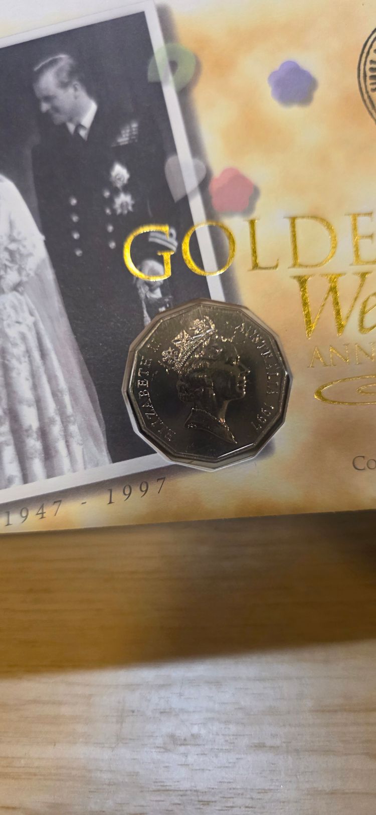 Immagine di Golden Wedding Anniversary Coin First Day Cover 3