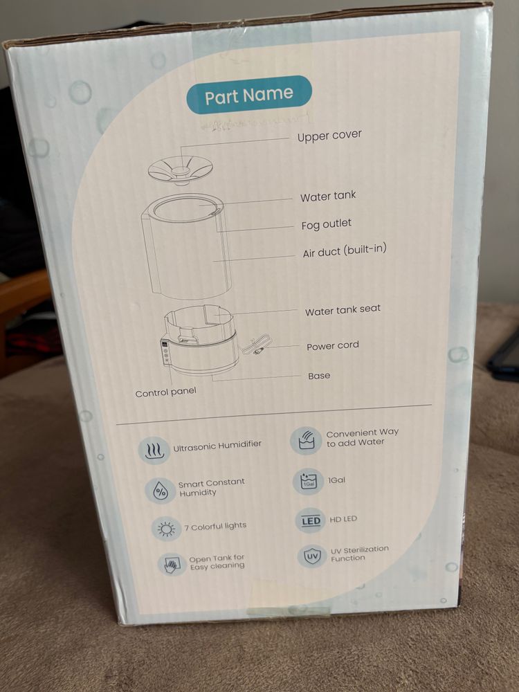 Ultrasonic Humidifier image 2