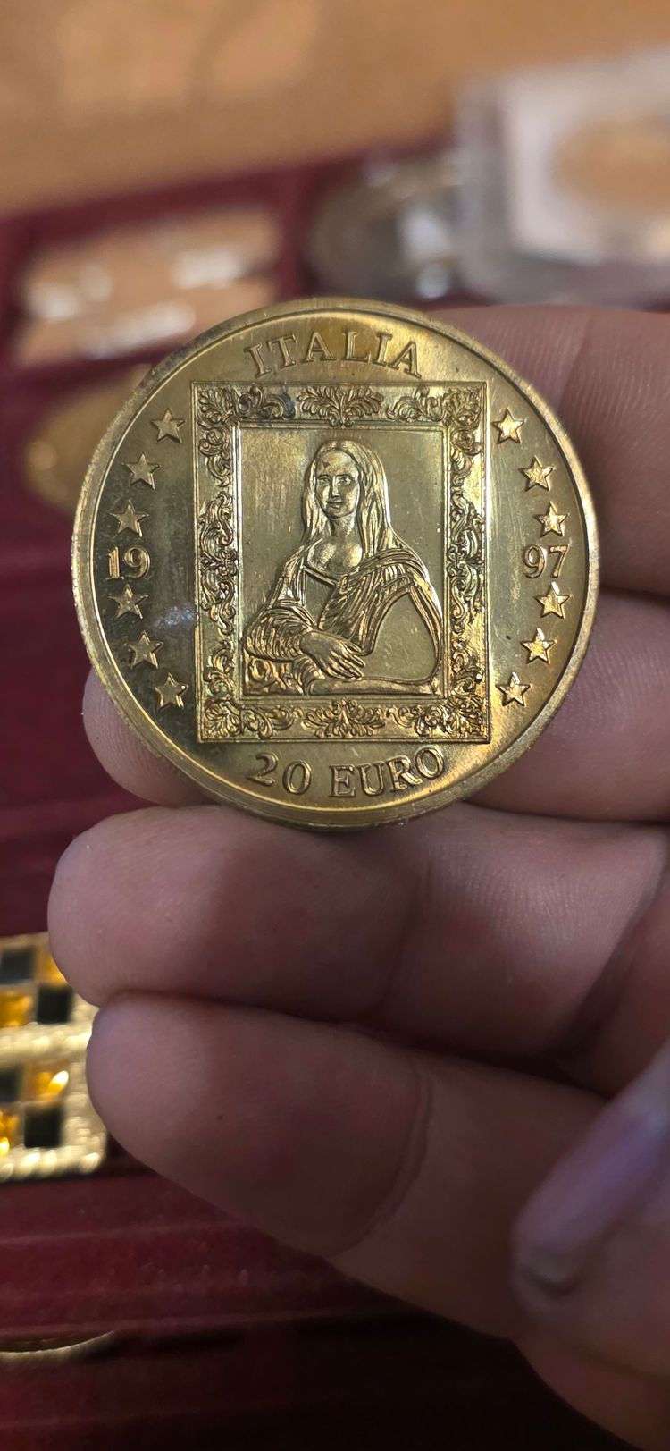 Leonardo Da Vinci Commemorative Coin £4 6