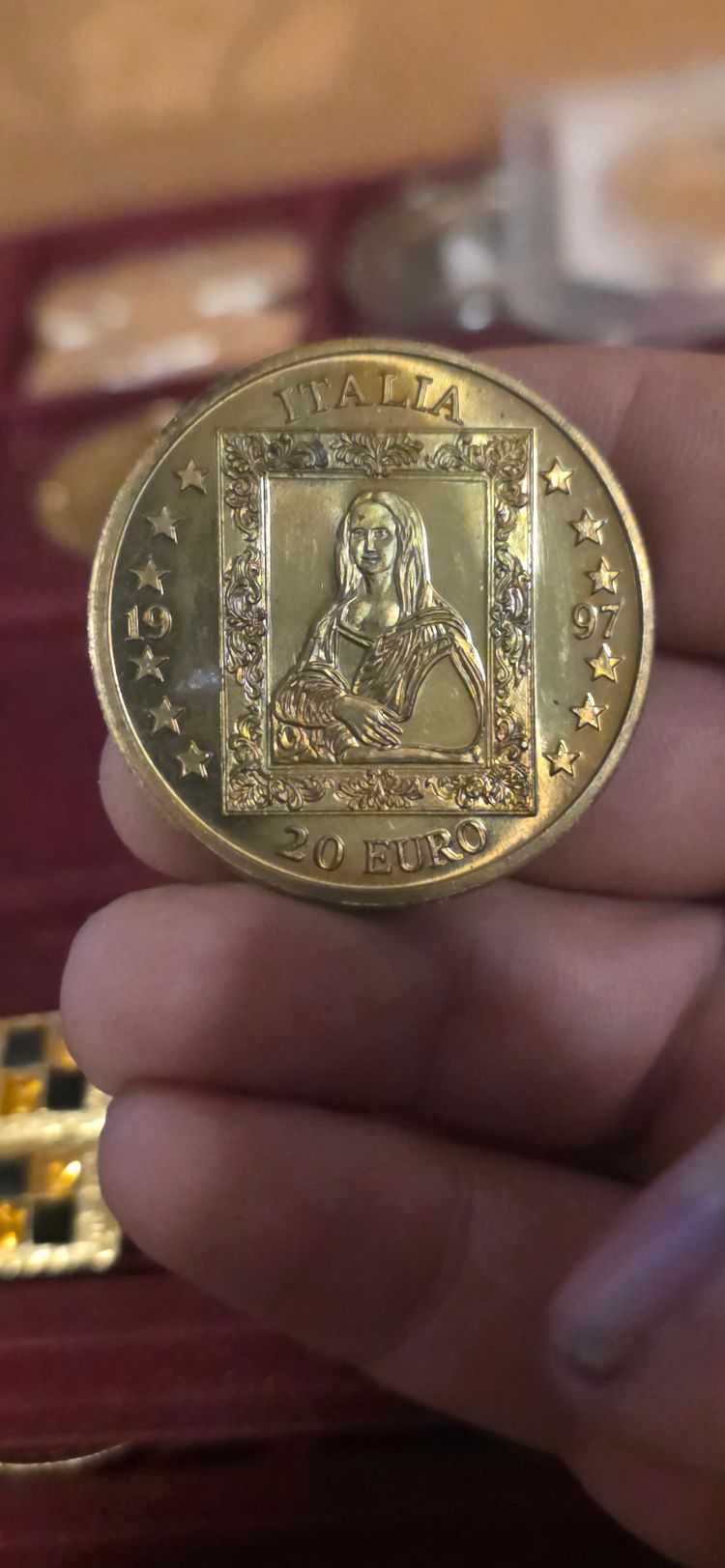 Leonardo Da Vinci Commemorative Coin £4 8