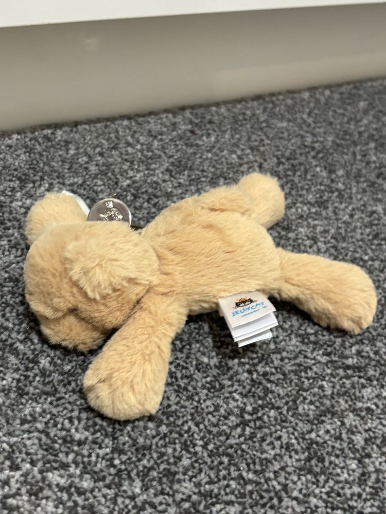 smudge bear keycahin jellycat