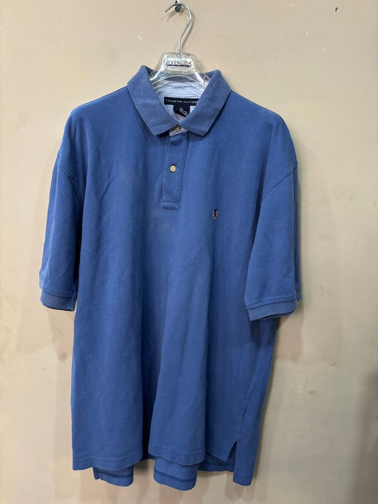 Tommy Hilfiger Tommy Hilfiger Blue Polo Shirt product image