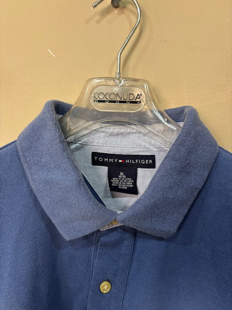 Tommy Hilfiger Blue Polo Shirt image 3