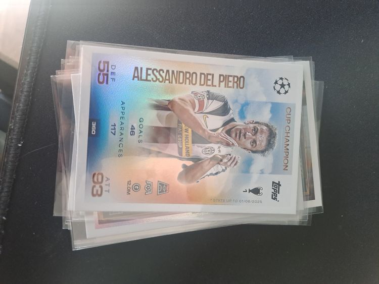 Topps Alessandro Del Piero Football Trading Card product image