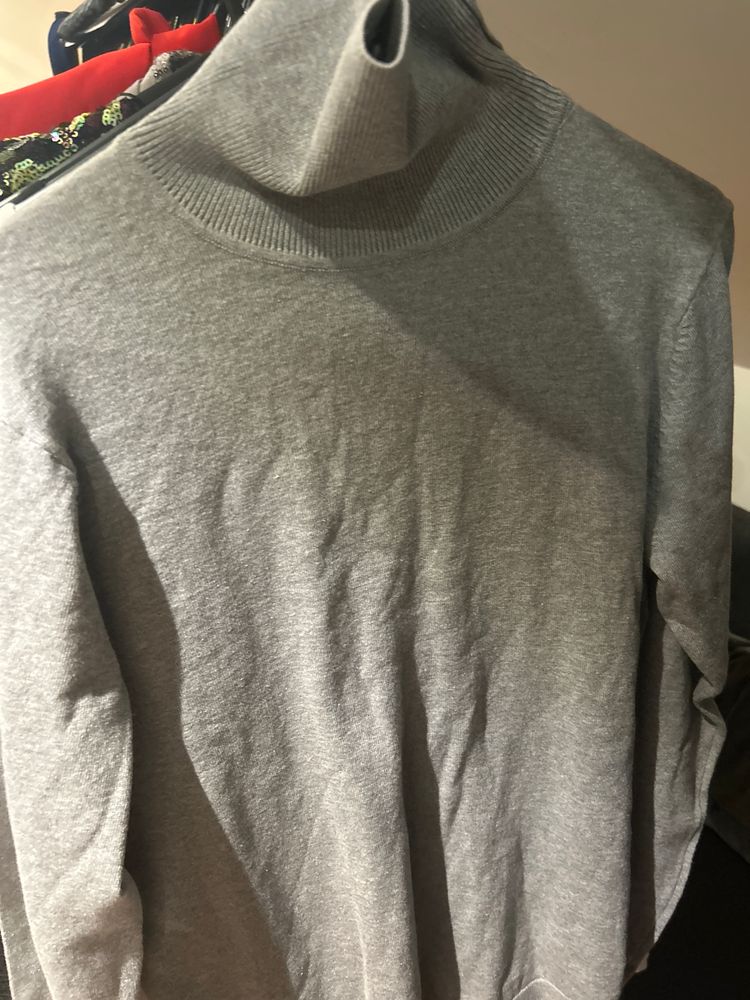 Zara Grey Turtleneck Sweater Zara  product image