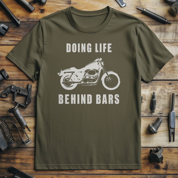 Funny Life Behind Bars Motorcycle