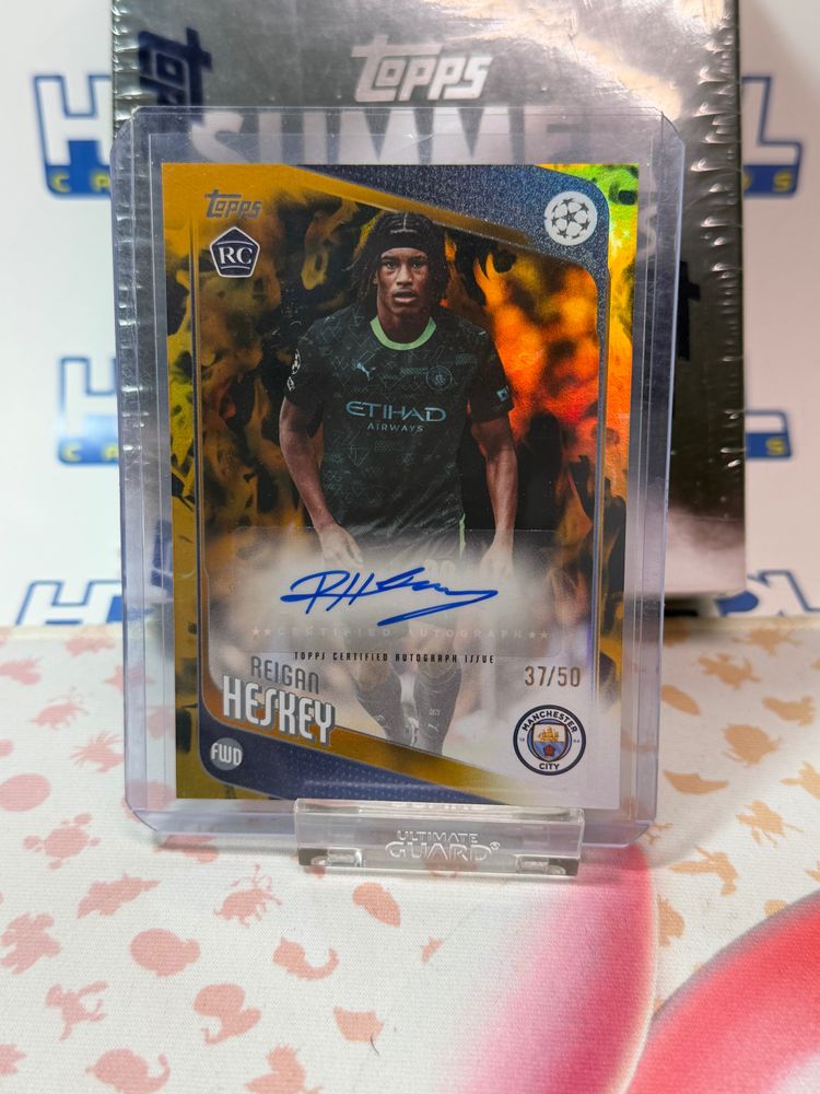 Topps Reigan Heffrey Football Trading Card
