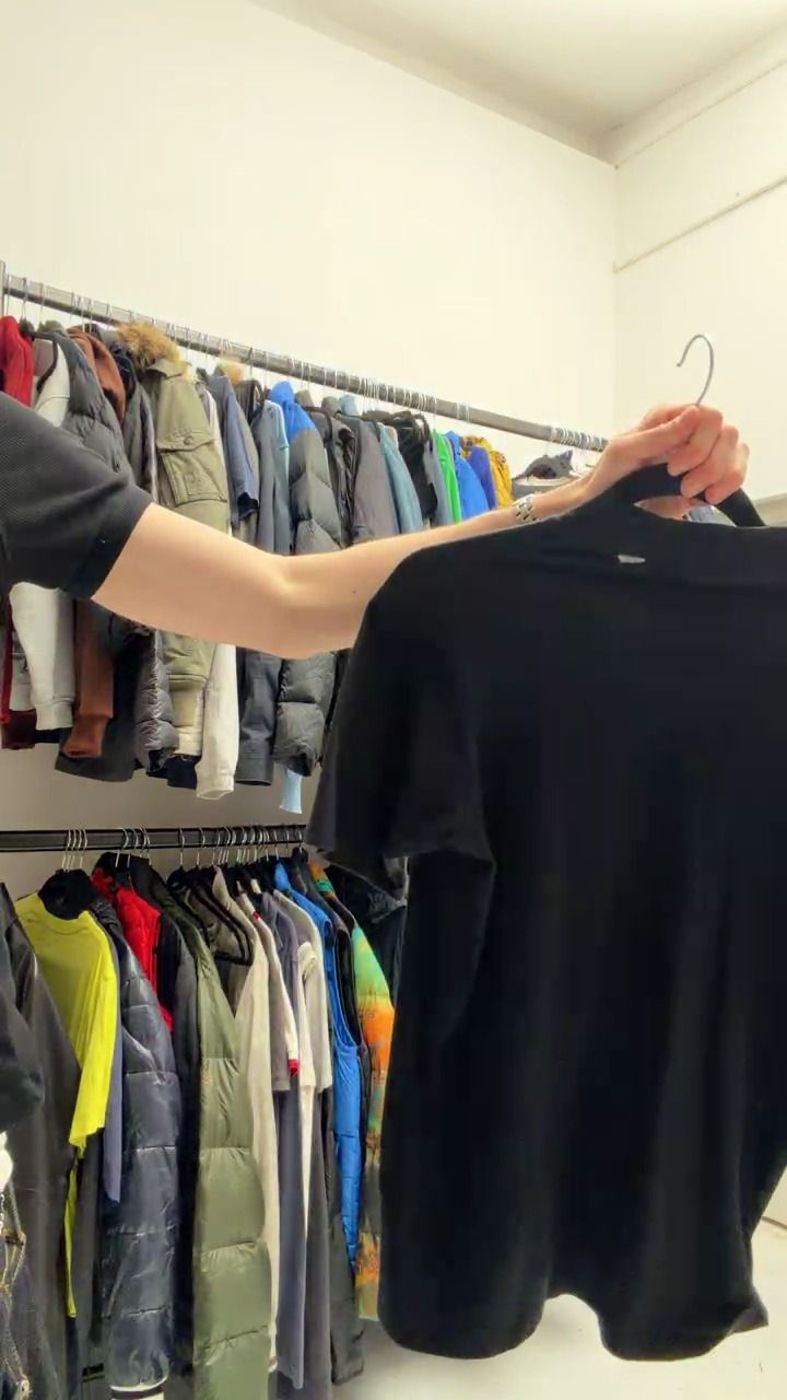 HIGH ys by yohji yammamoto slim high neck tshirt size S product image