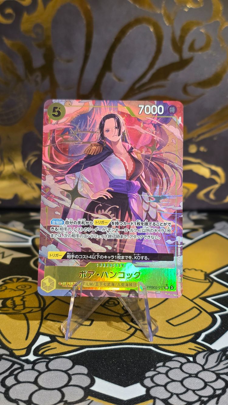 Bandai Boa Hancock PRB02-017 SR Japanese product image