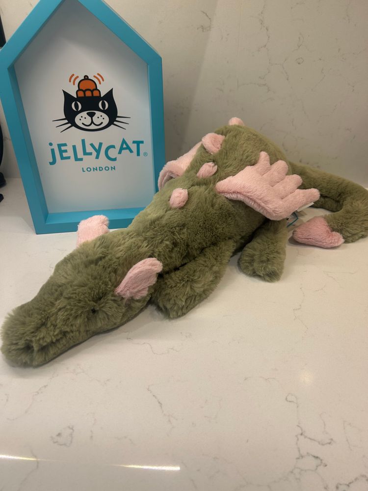 Jellycat Malachy Dragon BNWT 