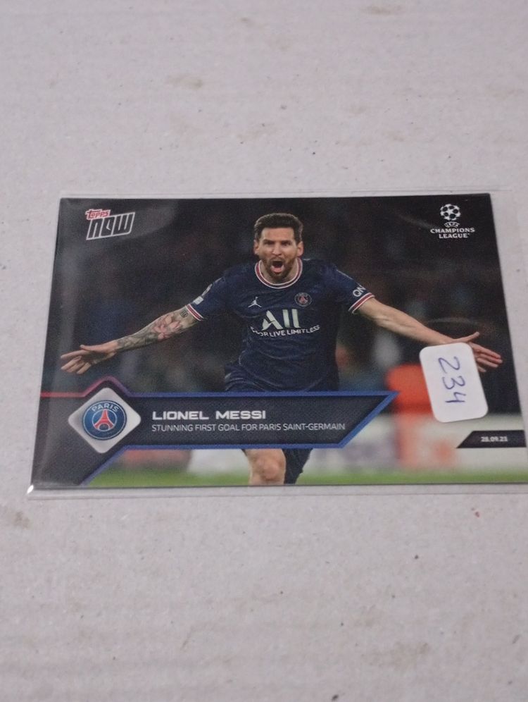 Topps Topps Now Lionel Messi. PSG  product image