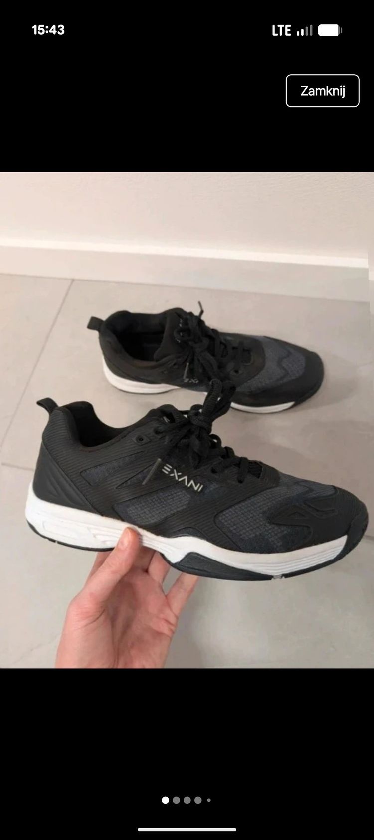 Berani Black Sneakers