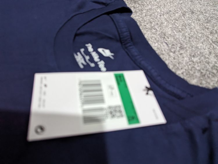 Mens Nike navy Nike logo T-shirt  image 3