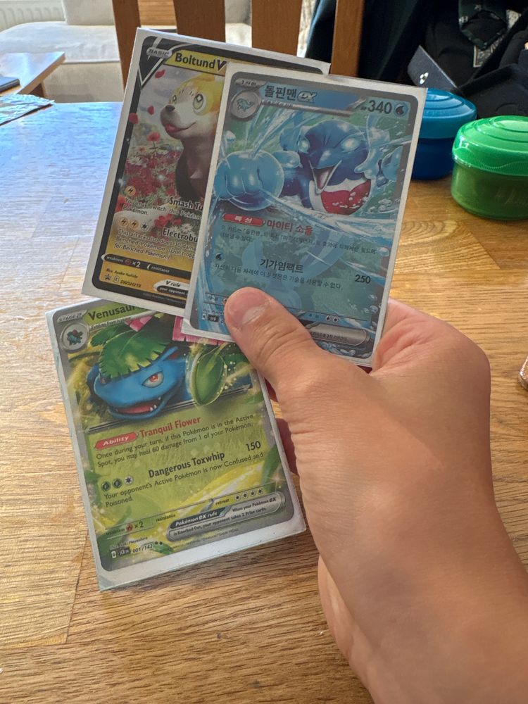 Pokémon Cards triple imagen 1