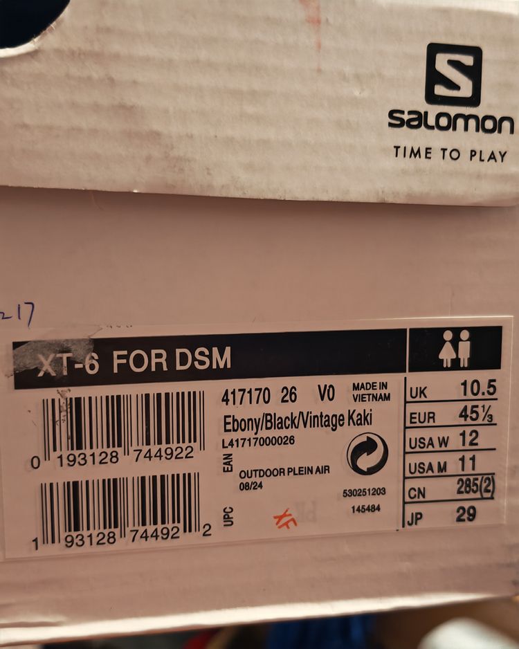 Salomon Xt-6 Outdoor Shoes 3