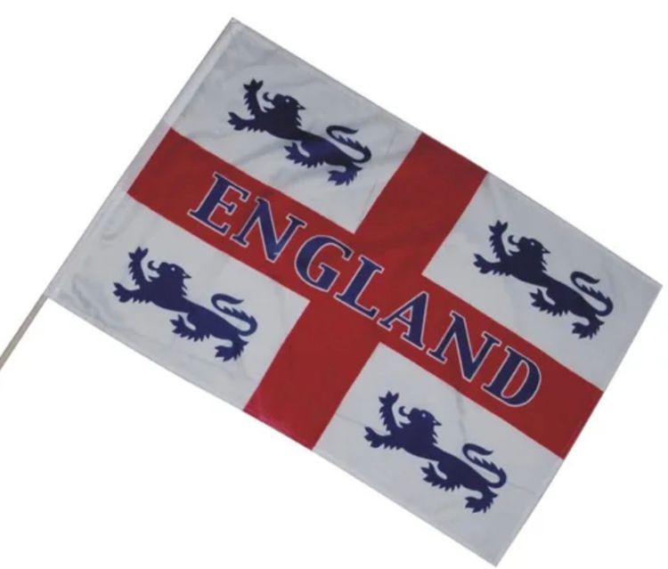 England Car Flag