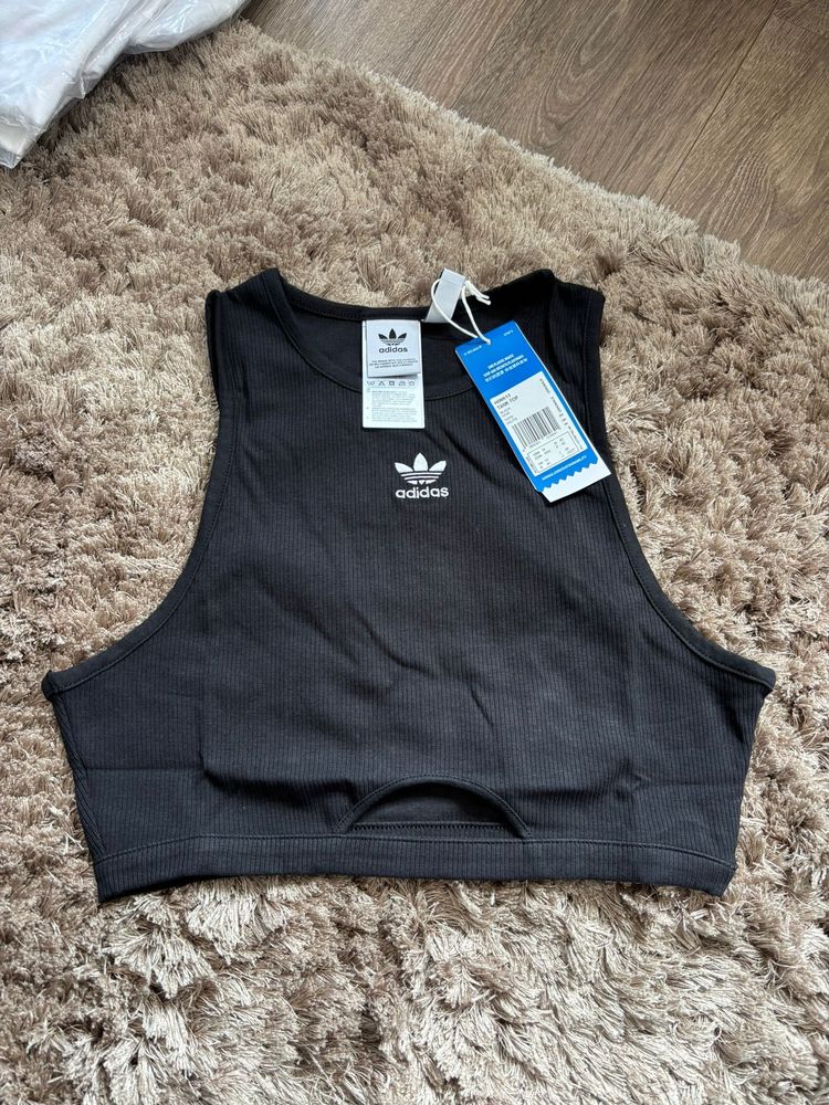 Adidas Originals Adidas Women's Black Crop Tank Top product image