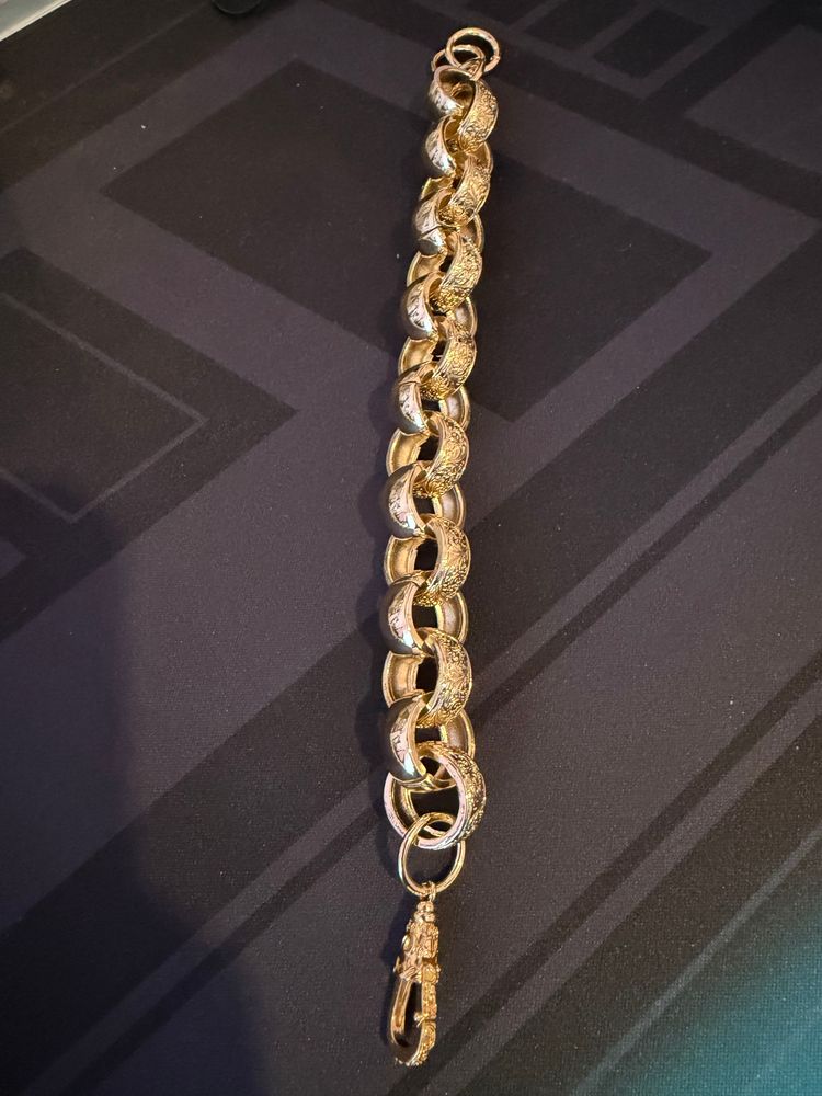 14” Gold Filled 9ct Belcher Bracelet ( Doesn’t Tarnish 