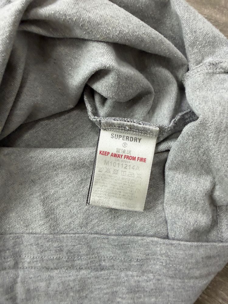 Immagine di Superdry Grey T-Shirt With Logo Print 8